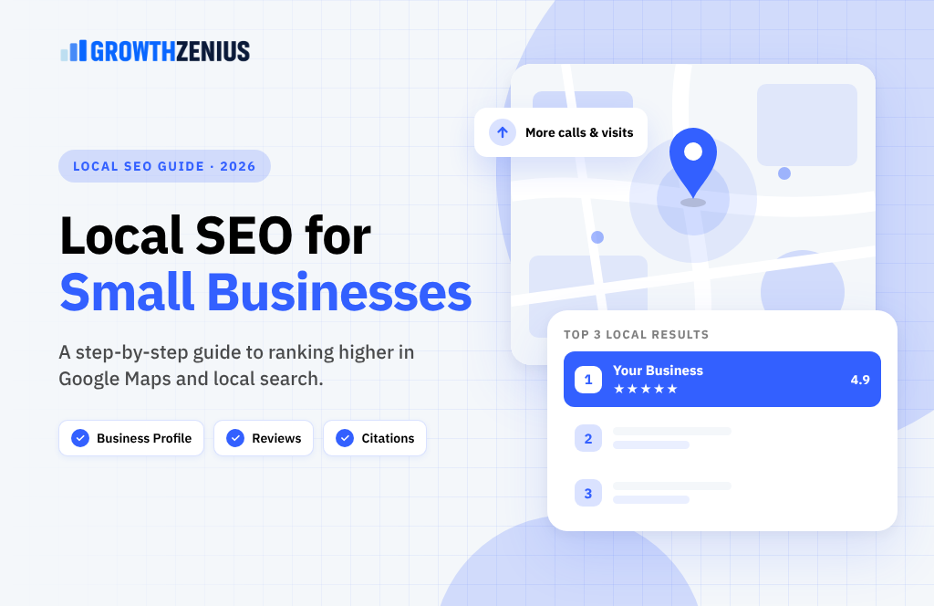 local seo guide feature image by growthzenius